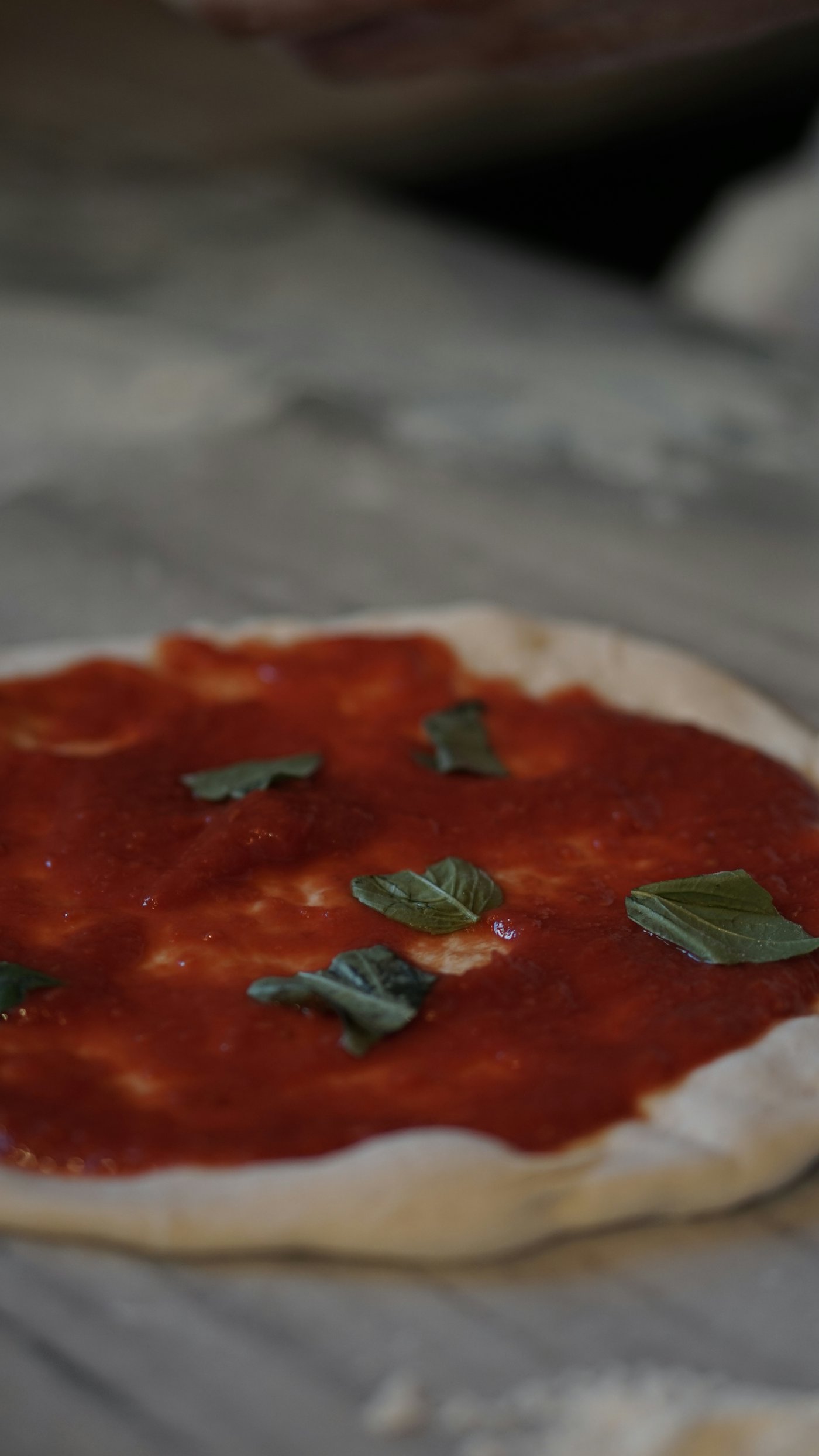 Steinofen-Pizza